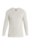 Pánské merino tričko s dlouhým rukávem ICEBREAKER Mens 200 Oasis LS Crewe, Undyed velikost: XL