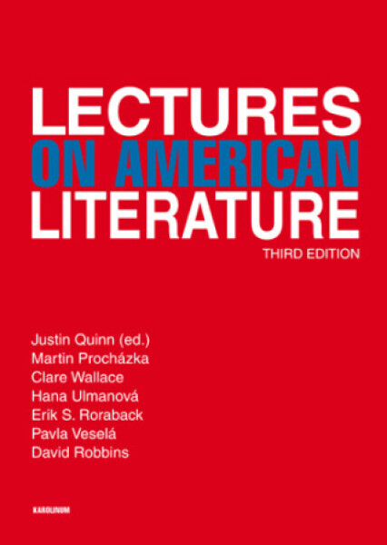 Lectures on American literature - Justin Quinn - e-kniha