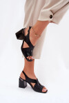 Sandály na podpatku model 212828 Step in style 38