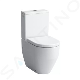 Laufen - Pro Stojící WC kombi mísa, zadní/spodní odpad, boční přívod vody, bílá H8259520002311
