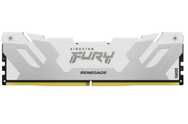 Kingston Fury Renegade White 16GB (1x16GB) DDR5 7200MHz / CL38 / DIMM / On-Die ECC / XMP / 1.45V (KF572C38RW-16)