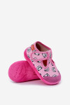 Pantofle Milami Dětské Elastické Na Suchý Zipper S Pandami Růžové Ambette 24