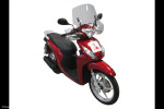 Honda Vision 50, Vision 110 11-26 Skútr plexi Powerbronze 290 mm - čiré