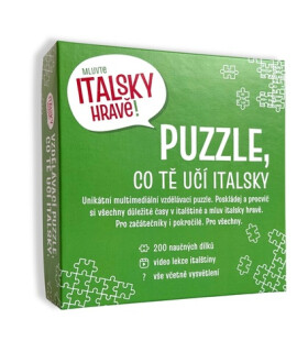 Italsky Hravě! Puzzle, co tě učí italsky - Václav Bolech