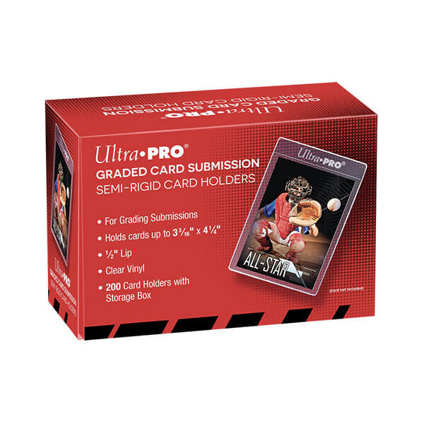Polotuhé obaly na karty Ultra Pro (Graded Card Submission Semi-Rigid Card Holders) - 200 ks