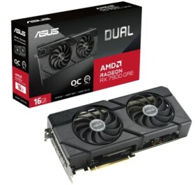 ASUS Radeon RX 7900 GRE DUAL OC 16GB / 2366MHz / 16GB GDDR6 / 256-bit / 1x HDMI + 3x DP (90YV0J90-M0NA00)