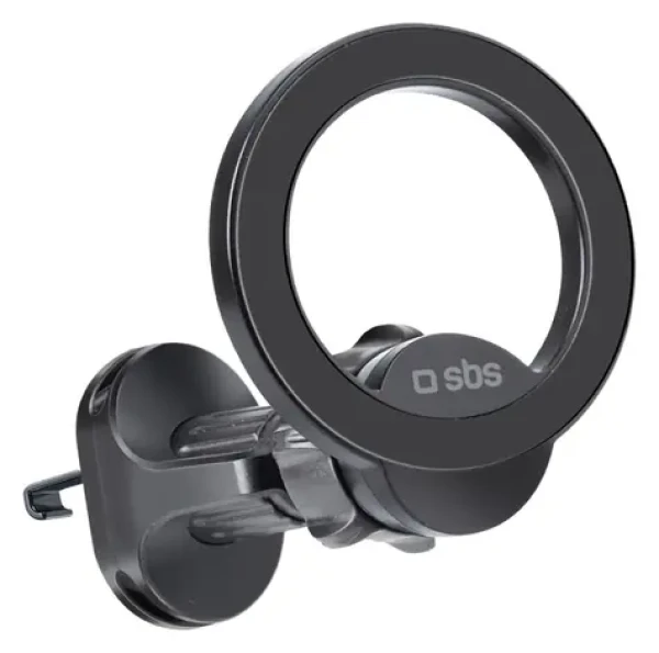 SBS Circle Mag Držák do auta pro MagSafe černá / do mřížky / magnetický (TESUPMAGRING)