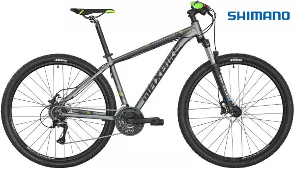 MAXBIKE TOBA 27,5", barva šedá, rám 17"(M)