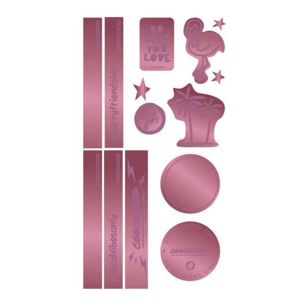 Reflexní samolepky coocazoo StickyRicky - Berry