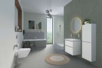 DURAVIT - D-Neo Závěsné WC, Rimless, bílá 2577090000