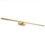 Koupelnové nástěnné LED svítidlo APP1891-1W 80 cm GOLD OSW-66046
