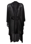 DKaren Housecoat London Black černá