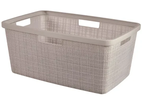 Curver Jute taupe / Koš na prádlo / 46 l (263718)