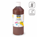 Creall barva s vysokým leskem Gloss, 500 ml, tmavě hnědá