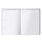 Busy B Týdenní diář Week to View Spot A6 – 2026/27, fialová barva, papír