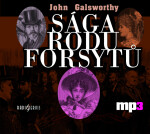 Sága rodu Forsytů - CD mp3 - John Galsworthy