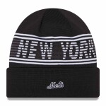 New Era Pánská zimní čepice New York Mets MLB Black Colorway 2024 Clubhouse Beanie