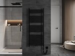 MEXEN/S - Mars radiátor + topná tyč 1500 x 600 mm, 900 W, černá W110-1500-600-2900-70