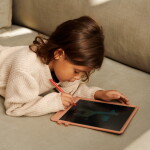 LIEWOOD Magnetický LCD kreslící tablet Zora Tuscany Rose, růžová barva, plast