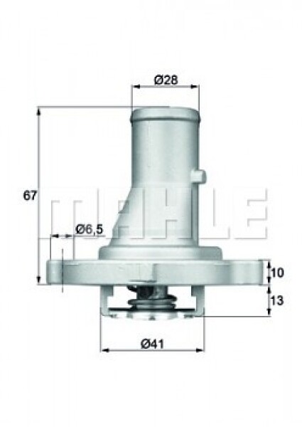 MAHLE Termostat FIAT SEICENTO (187) STRADA (187) TIPO (160) UNO (146A/E) (87°)