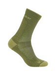 Dámské merino turistické ponožky ICEBREAKER Wmns Hike+ Ultralight Quarter, Sphagnum/Olive velikost: 35-37 (S)