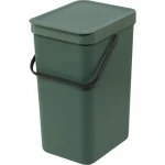 Brabantia Odpadkový koš 16 l Sort & Go zelená