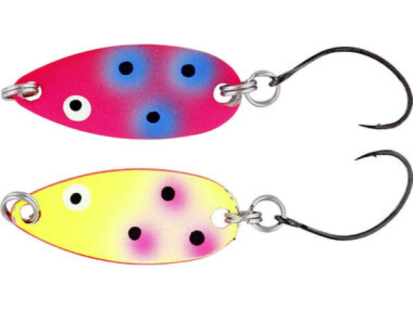 Westin Třpytka Fidusen Slim 3,3cm 3g Pink/Yellow Clown (M116-652-033)