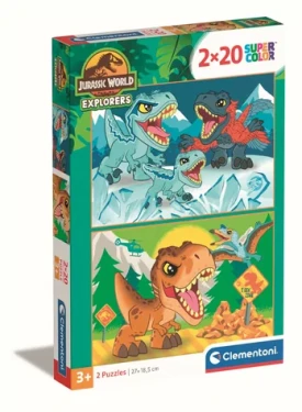 Clementoni PUZZLE Jurský svět