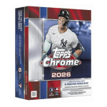 2026 Topps Chrome Baseball Mega Box - sběratelské karty MLB