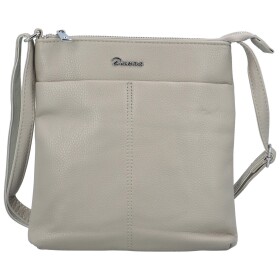 Praktická dámská koženková crossbody Alice, šedá