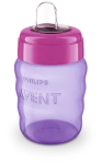Philips Avent SCF553/03 růžová / Dětský hrnek s náustkem / 260 ml / 9m+ (55740)