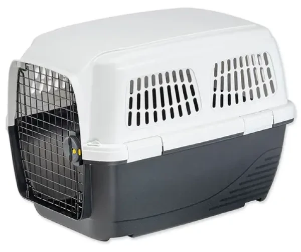 Ferplast Clipper 4 Transportino tmavě šedá / Přepravka pro psy / 71x50x51 cm / plast (G84-202983)