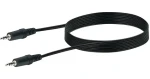 Schwaiger AUX kabel Jack 3,5mm - Jack 3,5mm černý / Audio kabel / 3 m (TFS3300533)