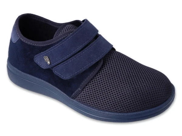 BEFADO 074M002 Dr ORTO modré nízké 2 suché zipy 47 074M002_47