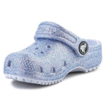 Crocs Classic Glitter Clog T Jr 206992-4PC dětské dřeváky EU 22/23
