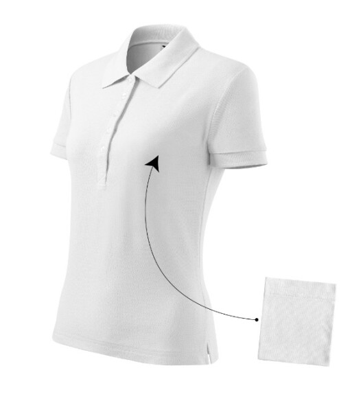 Cotton polokošile dámská bílá S
