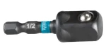 Makita B-66874 Impact Black / torzní adaptér 1/4" / čtyřhran 1/2" - 50mm (B-66874)