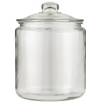 Ib Laursen Skleněná dóza Clear 4 l, čirá barva, sklo