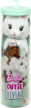 Barbie cutie reveal Barbie a starostliví medvídci sladké mašle - mintový králíček - Mattel Barbie