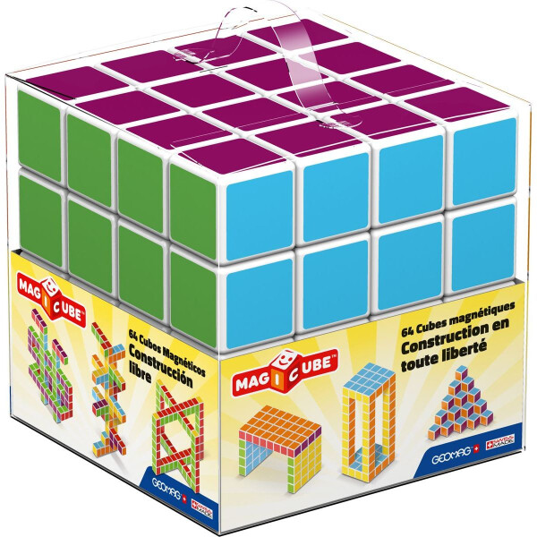 Geomag Magicube Art 64 dílků (magnetická stavebnice) - Gemini