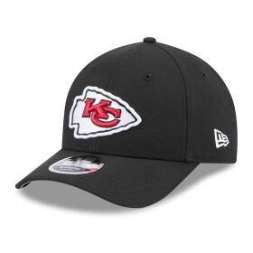 New Era Pánská kšiltovka Kansas City Chiefs NFL Team Logo 9FORTY M-Crown Snapback - Černá
