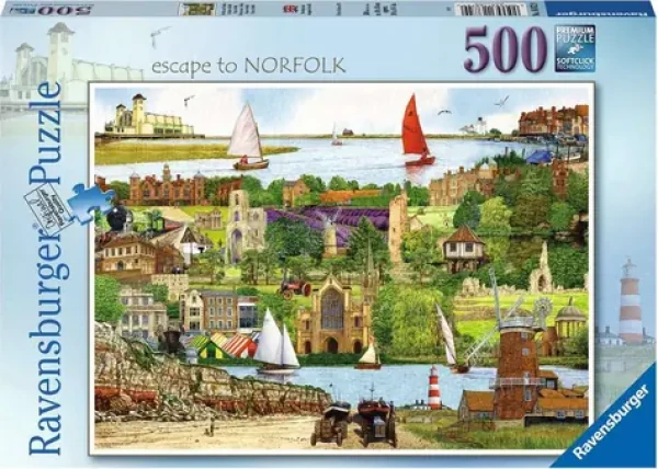Ravensburger Puzzle Útěk do Norfolku