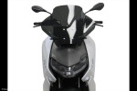 Bmw CE 04 22-26 Skútr plexi Powerbronze 455 mm - černá