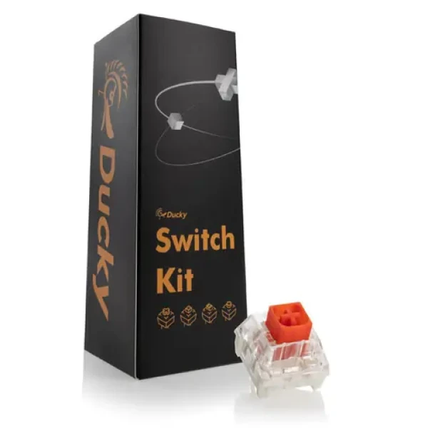Ducky Kailh Box Red Switches / mechanické / 3-Pin / lineární / MX-Stem / 45g / červená / 110 kláves (DSK110-RPA2)