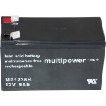 Multipower MP1236H 12V 9Ah