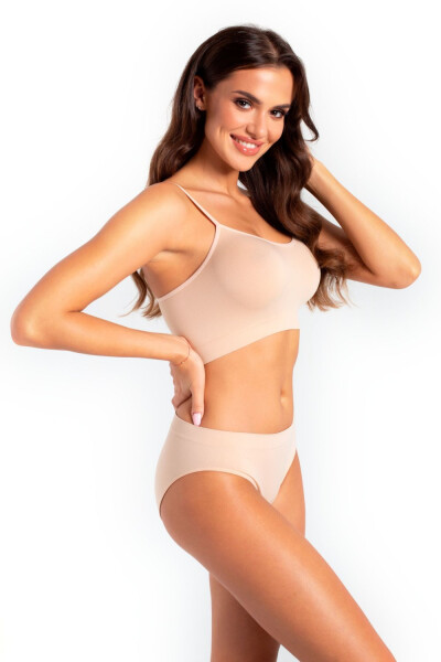 Dámské kalhotky 1443s Kiki beige - GATTA tělová XL