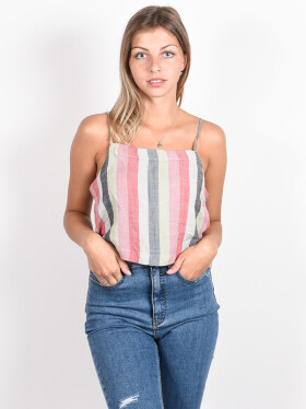 RVCA LOGAN STRIPE MULTI dámské tílko - S