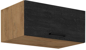 Horní skříňka Vigo 80 NAGU-36 1F Barva korpusu: Dub Lancelot, Barva dvířek: Dark wood