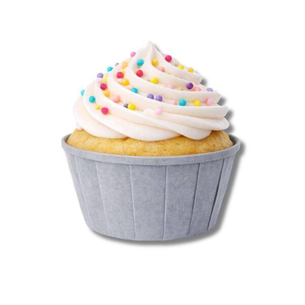 Dortisimo Košíčky na muffiny pevné šedé (24 ks)