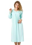 Dámská tyrkysová noční košile Leveza Zyta 213